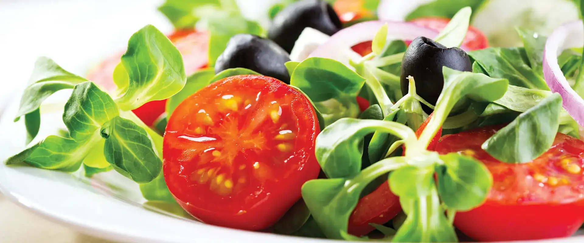 Fresh salad in a bowl
