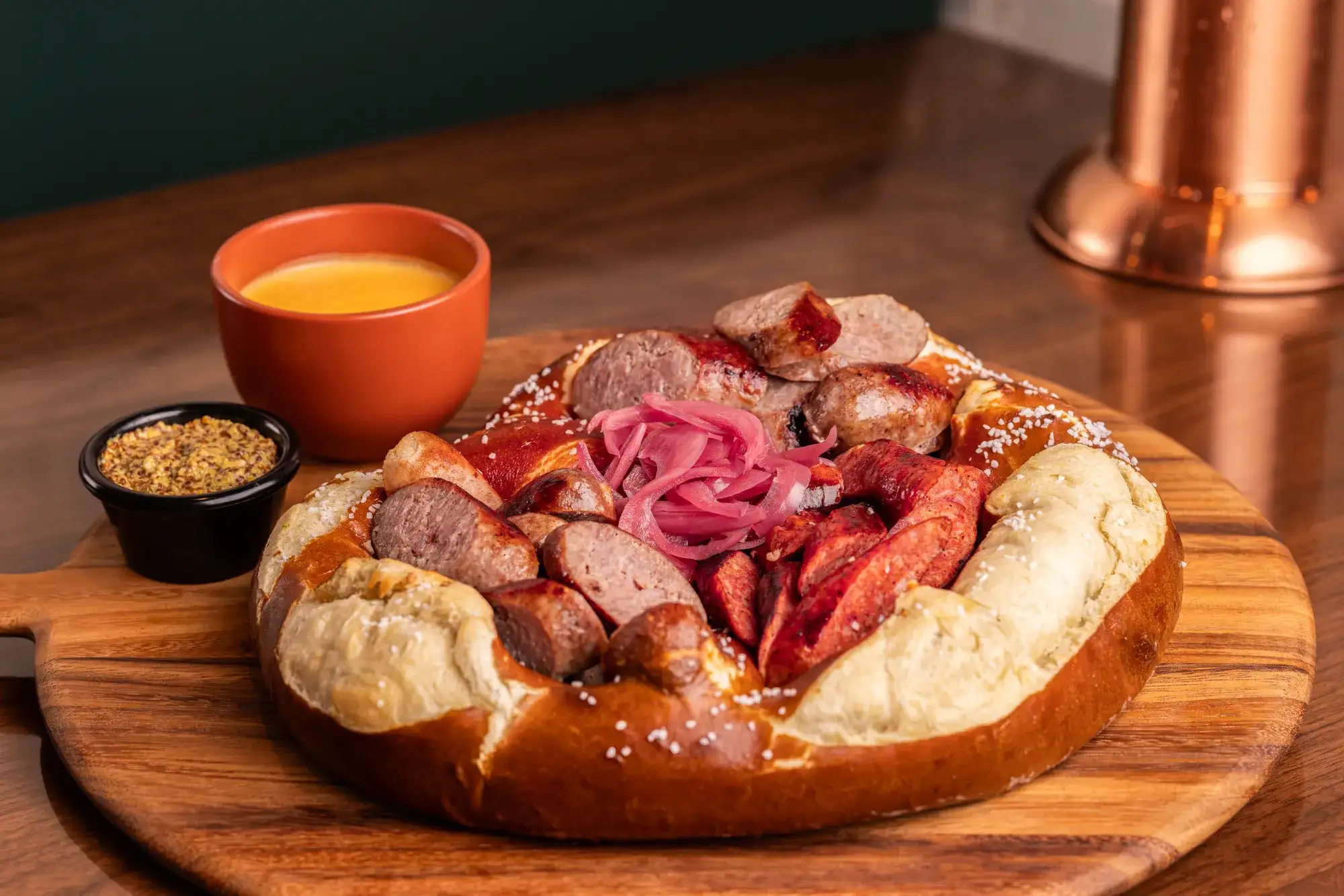 Pretzel bowl from Cafe Central