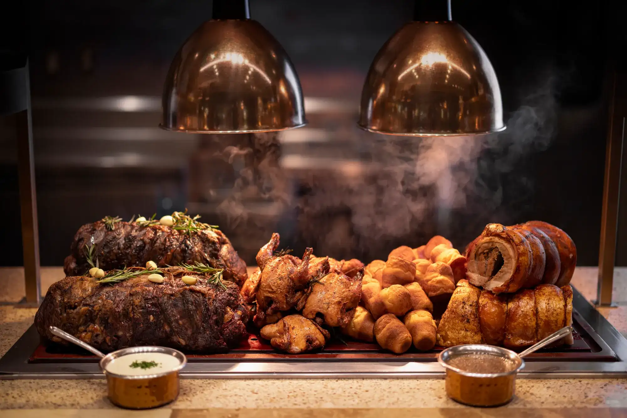Caesars Palace 60th Anniversary F&B Menu Items at Bacchanal Buffet