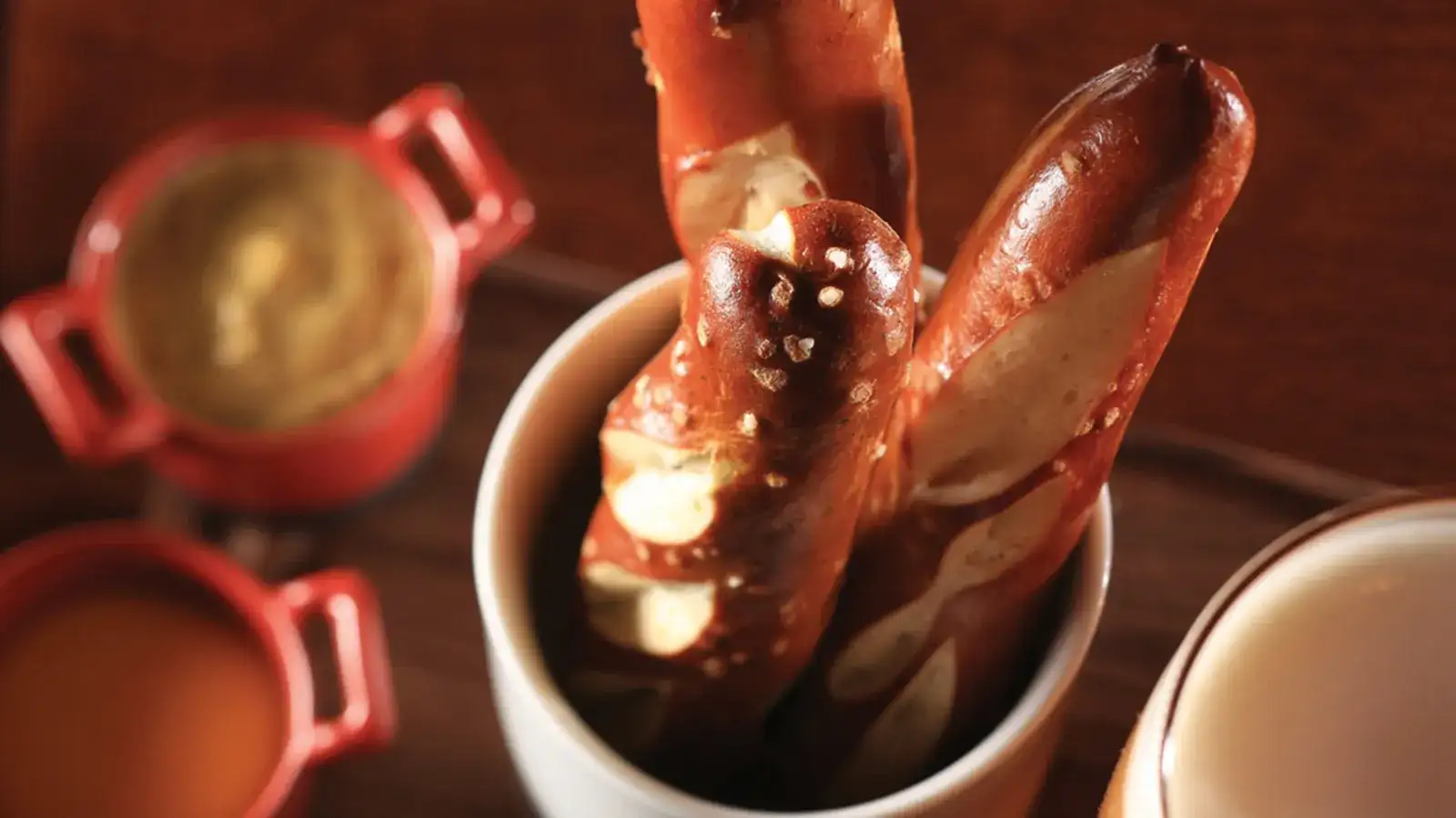 Salty Pretzels And Fries