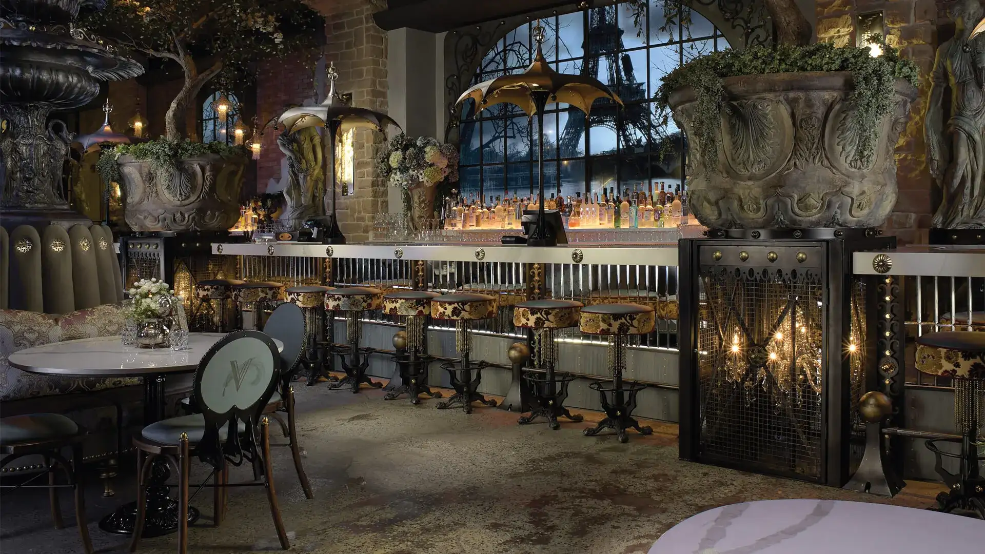Vanderpump a Paris seating at Paris Las Vegas