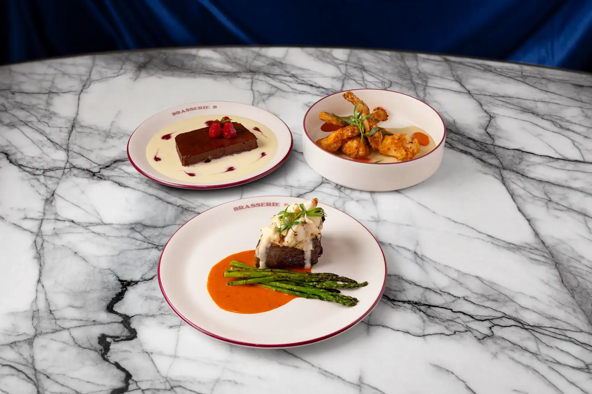 Caesars Palace 60th Anniversary F&B Menu Items at Brasserie B Parisian Steakhouse by Bobby Flay