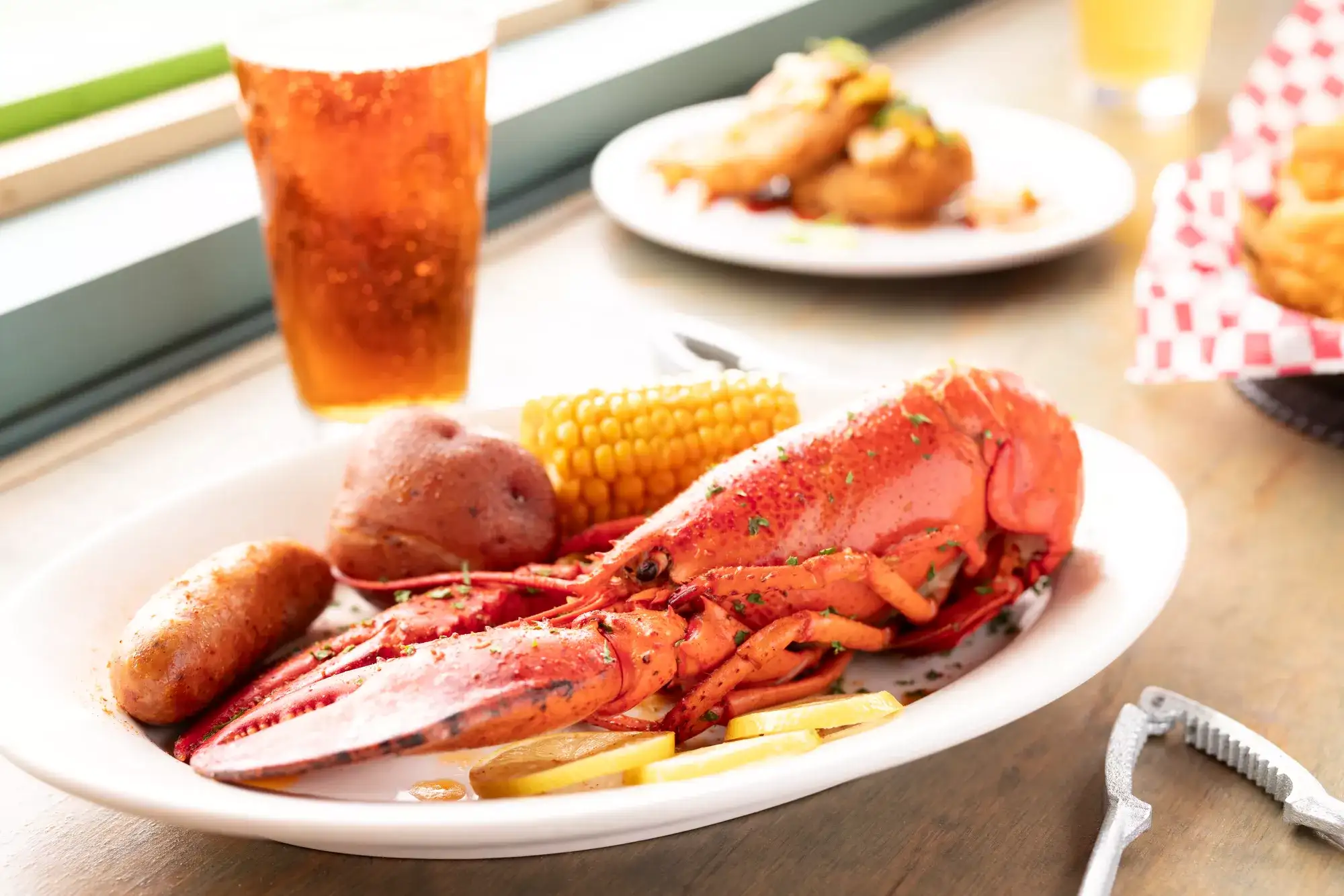 Fresh lobster at Blind Tiger