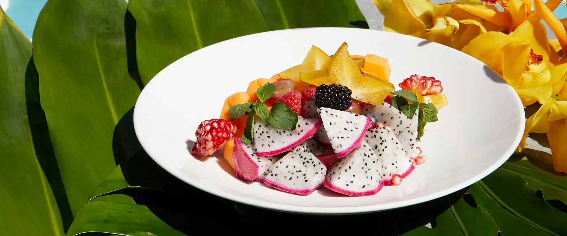 Fruit salad from Beach Club Cafe at the Flamingo.