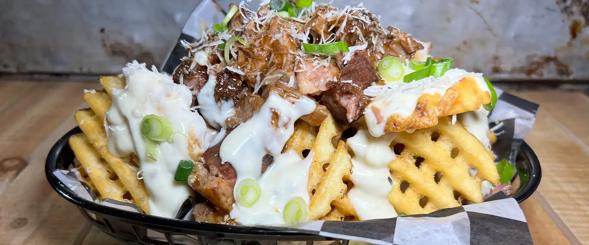 Fries from Buddy's Jersey Eats at The LINQ Las Vegas