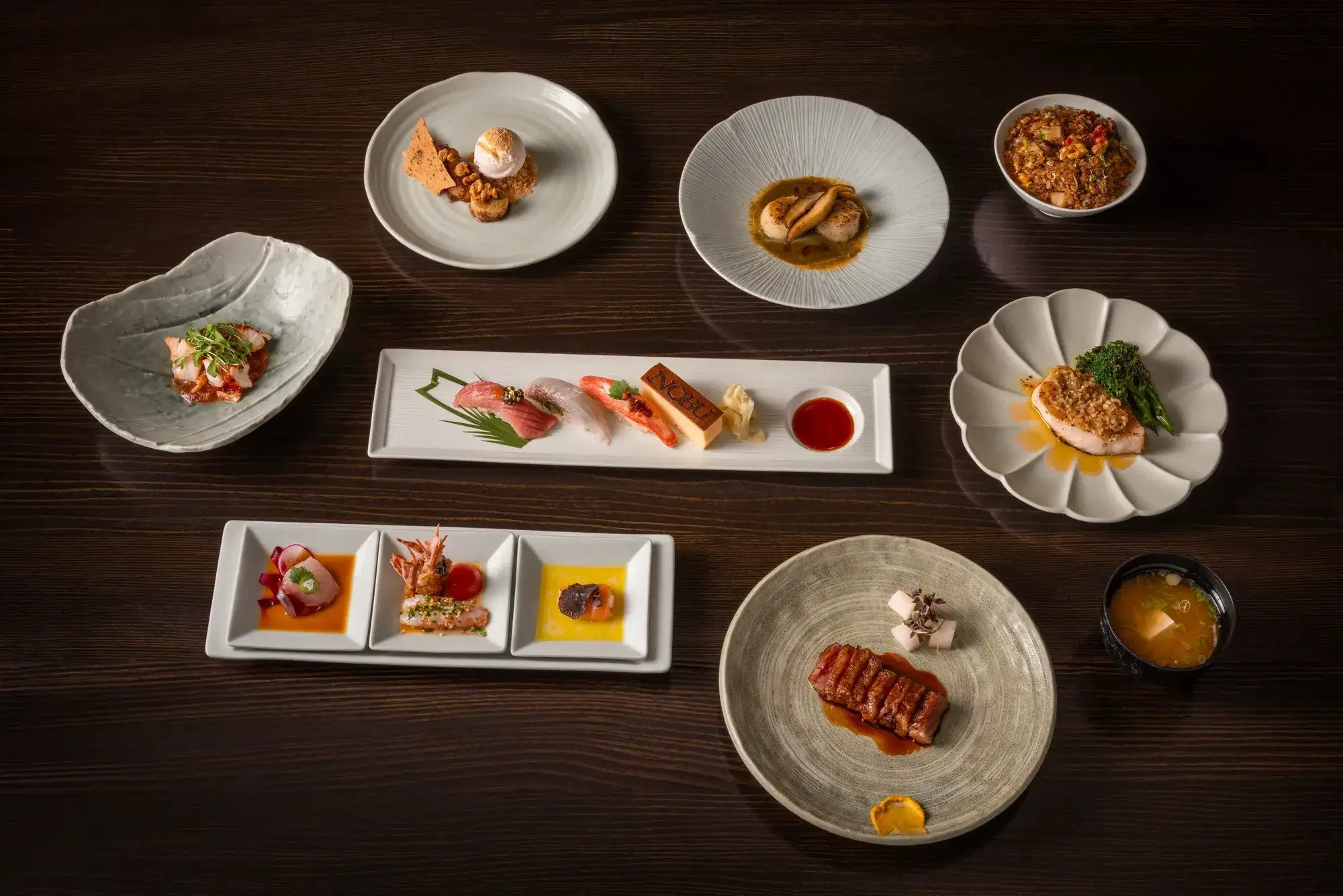 Caesars Palace 60th Anniversary F&B Menu Items at Nobu Restaurant