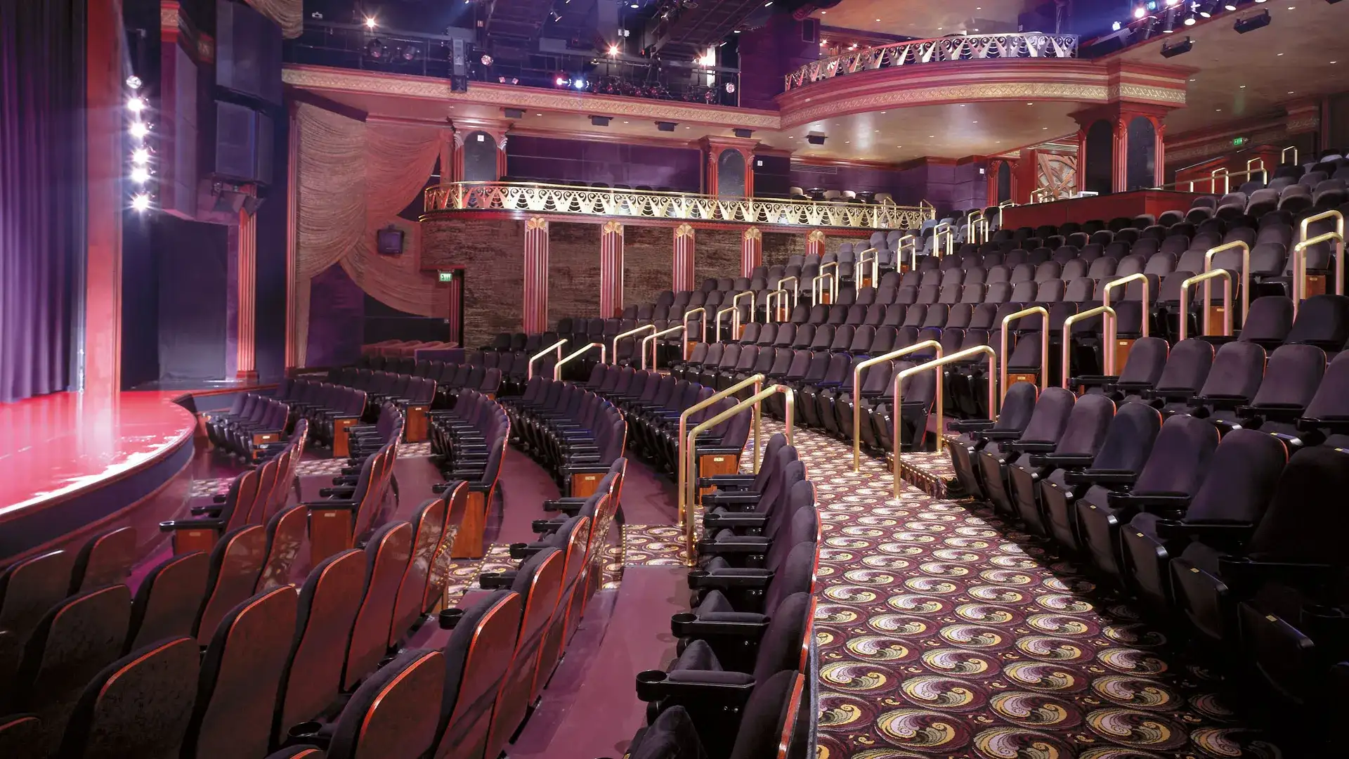 View of the interior of the Showroom.