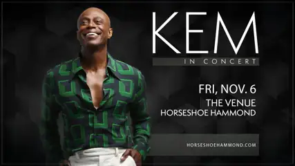 R&B singer KEM takes The Venue stage this November