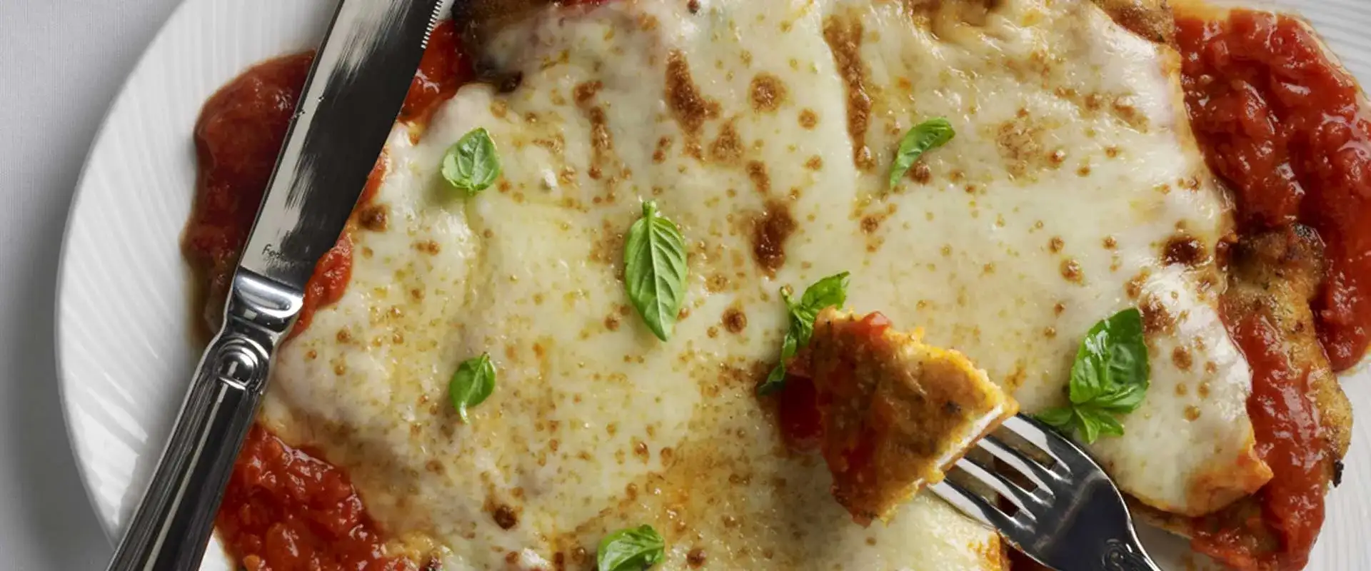 Chicken Parmesan from The Palm.