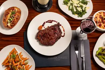 Bourbon Aged Ribeye at Gordon Ramsay Steak
