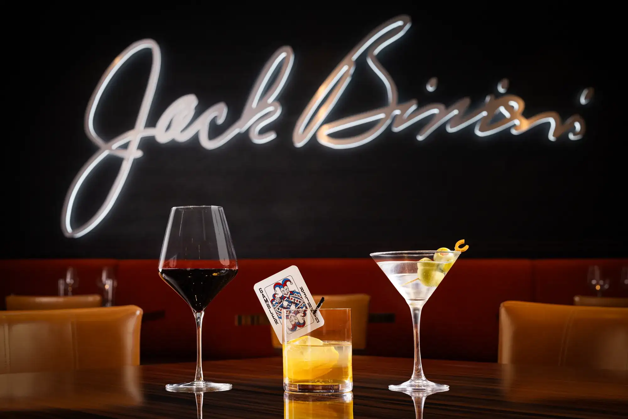 3 Cocktails at Jack Binion's Steak at Horseshoe Las Vegas.