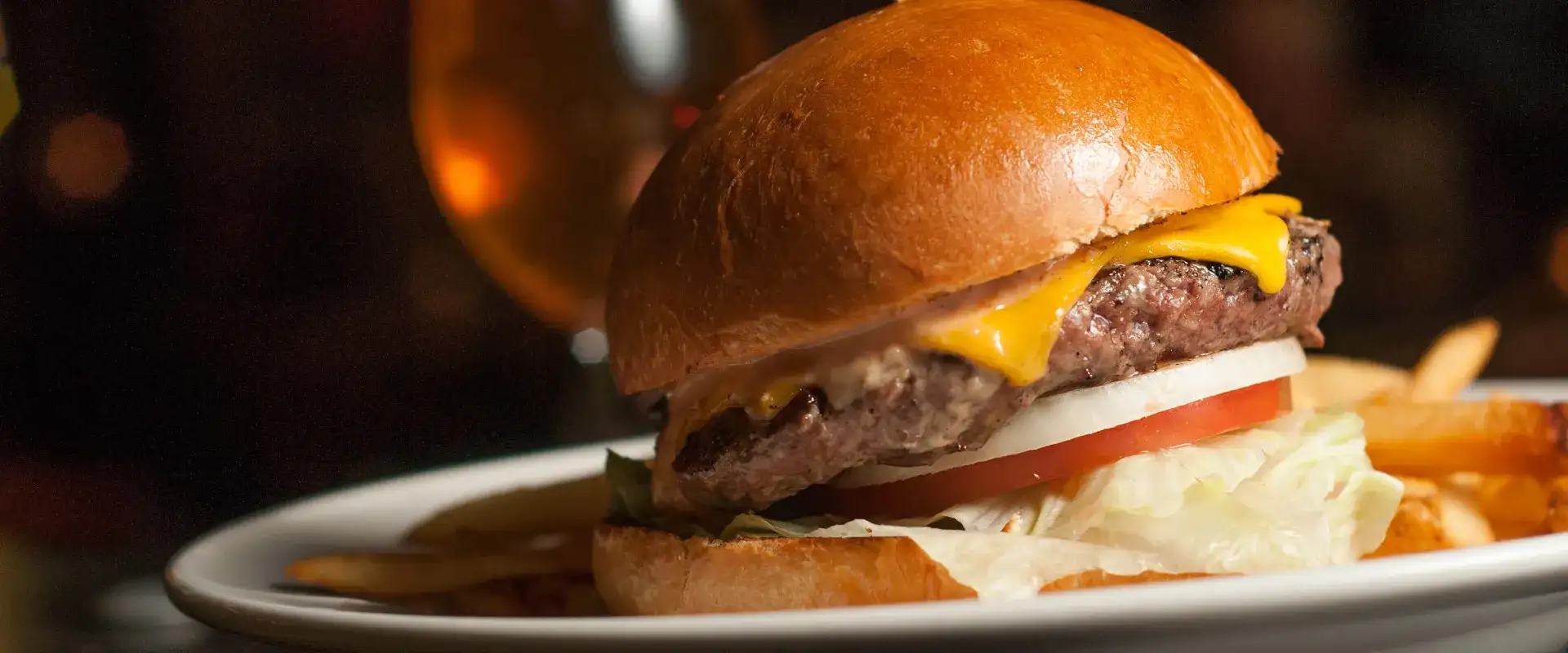 Cheeseburger from Brew Brothers.