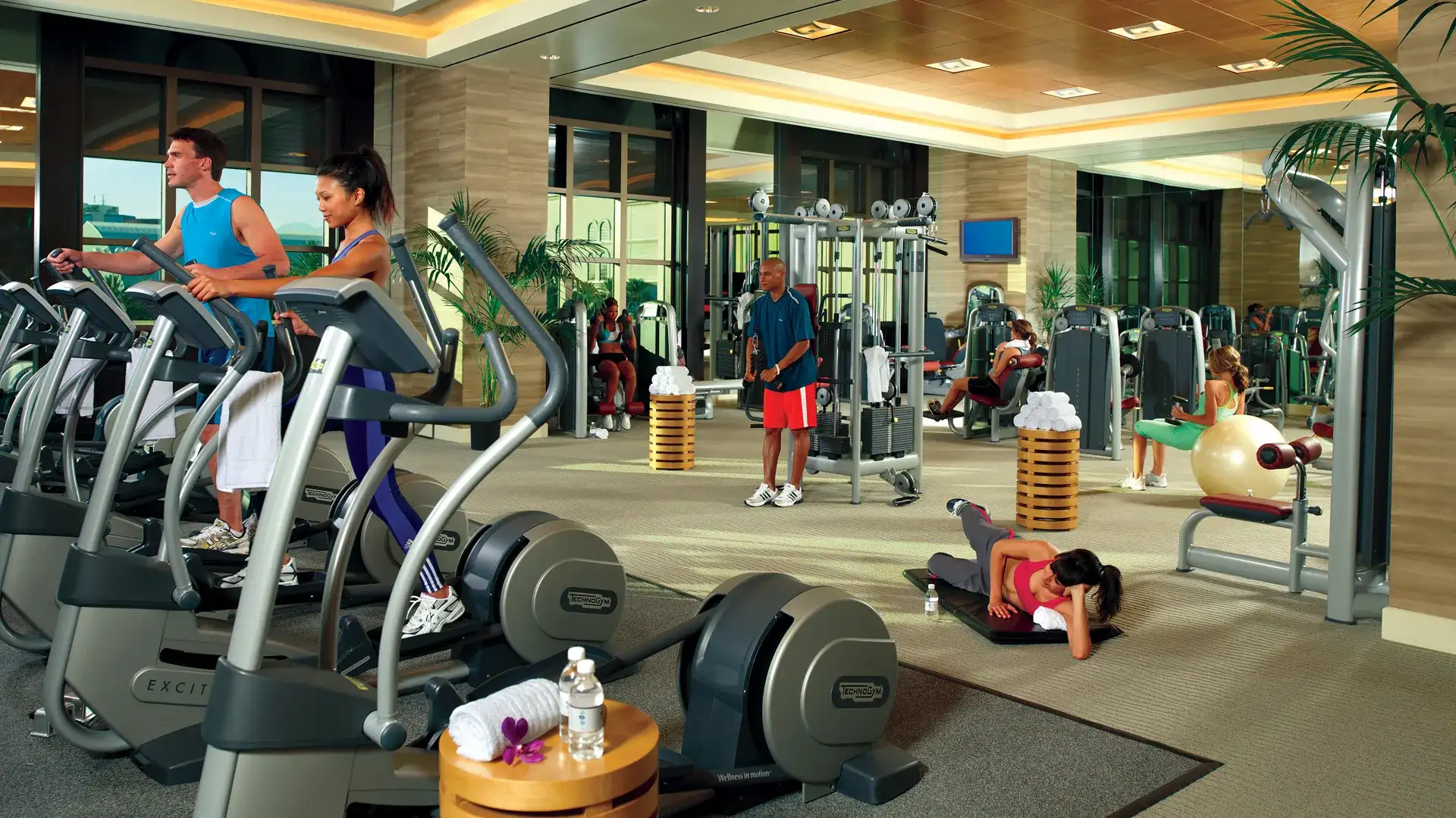 Caesars Palace QUA Spa Fitness Center in Las Vegas