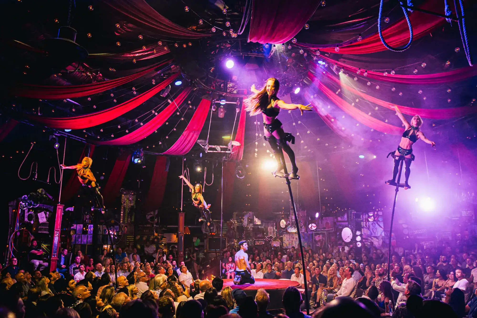 Sway poles at Absinthe with Christian Astorga