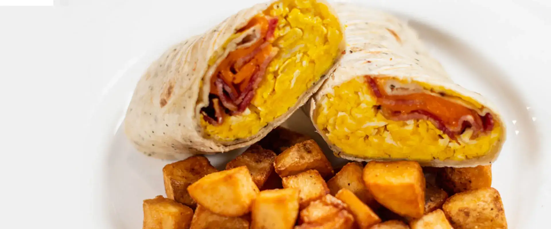 Breakfast Wrap at Cafe 377 at Caesars Windsor