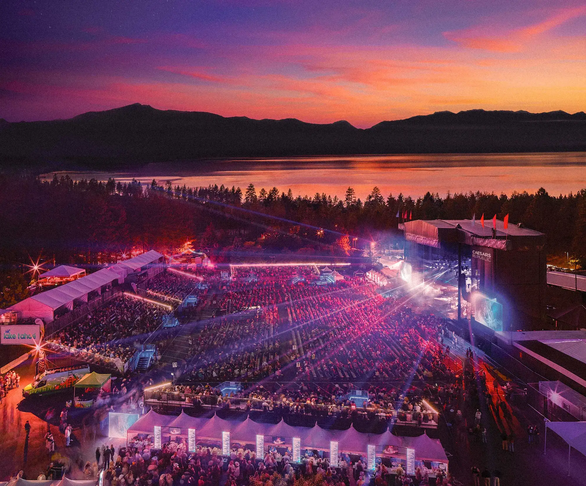 Summer Concert Series at Caesars Republic Lake Tahoe Outdoor Amphitheater