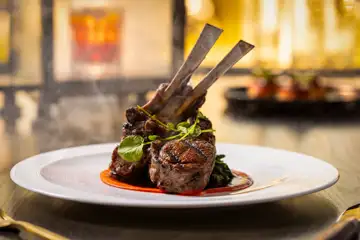 Gordon Ramsay Hell's Kitchen Food photo and video shoot.  Images taken March 2024