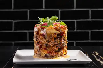 Trashcan Nachos from Guy Fieri's Kitchen and Bar