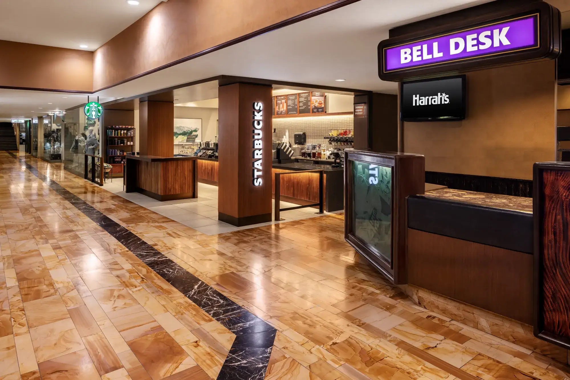 Starbucks at Harrah's Lake Tahoe.
