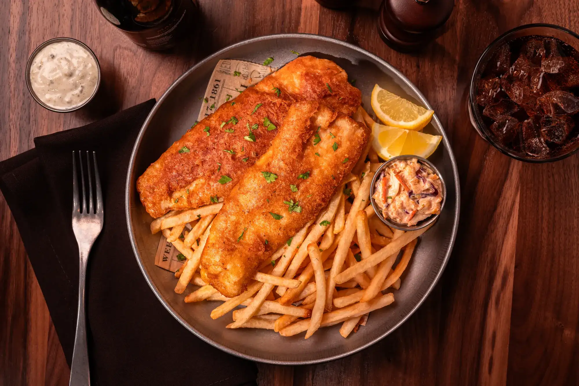 Fish and Chips from Brew Brothers