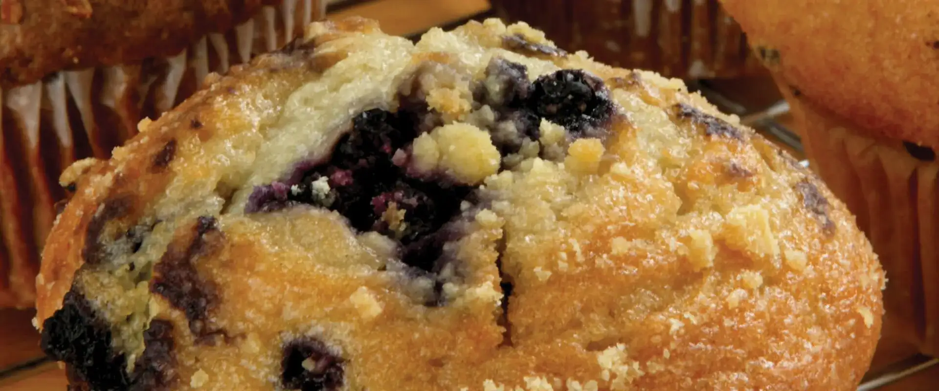 Blueberry muffin.
