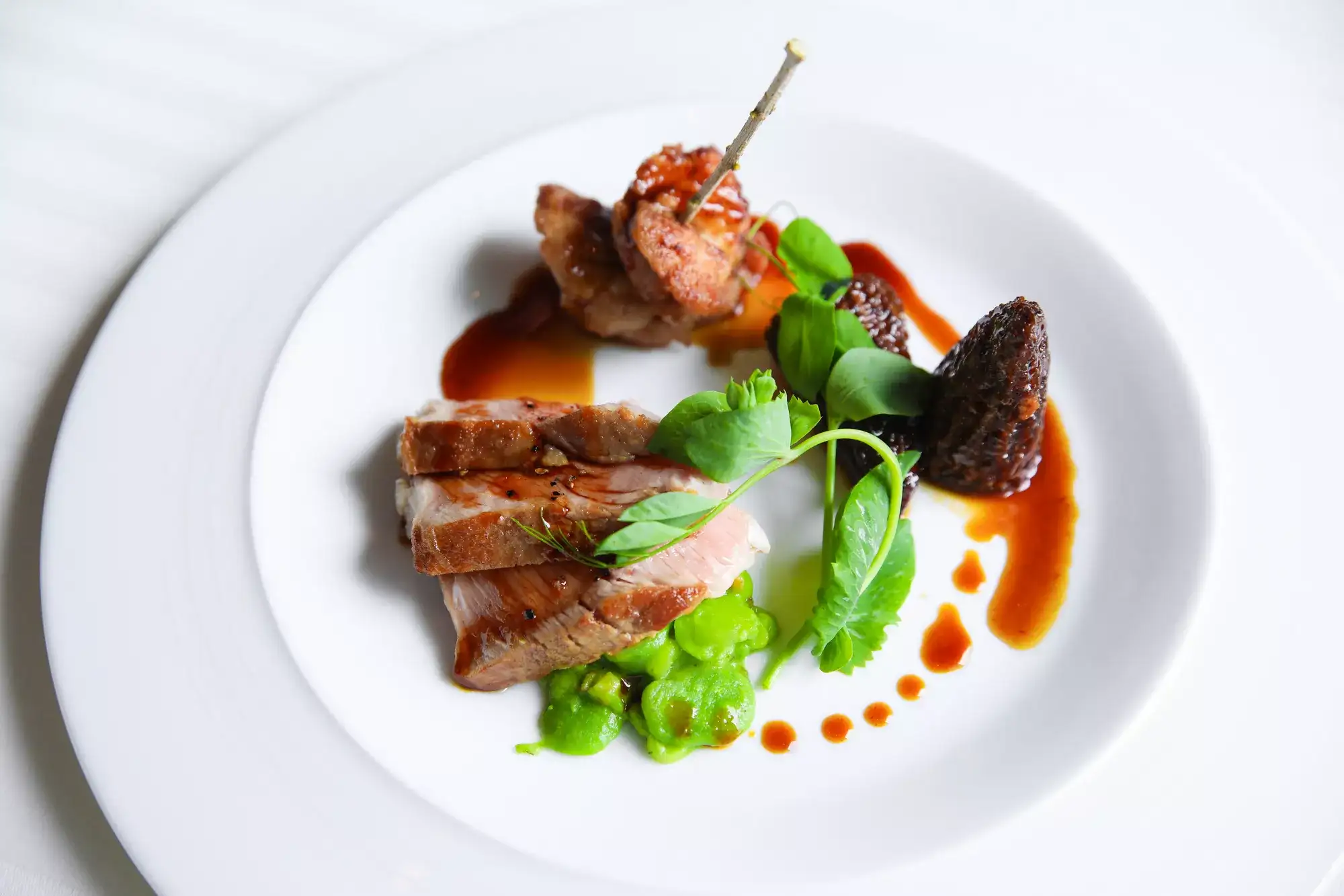Dish from Restaurant Guy Savoy