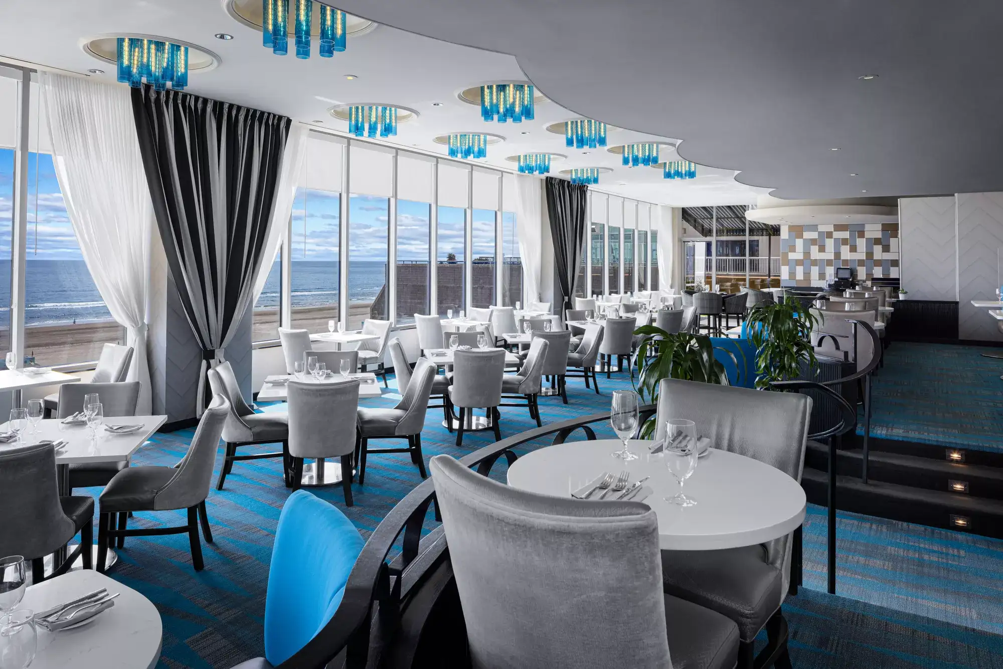 Interior of Chelsea Five restaurant