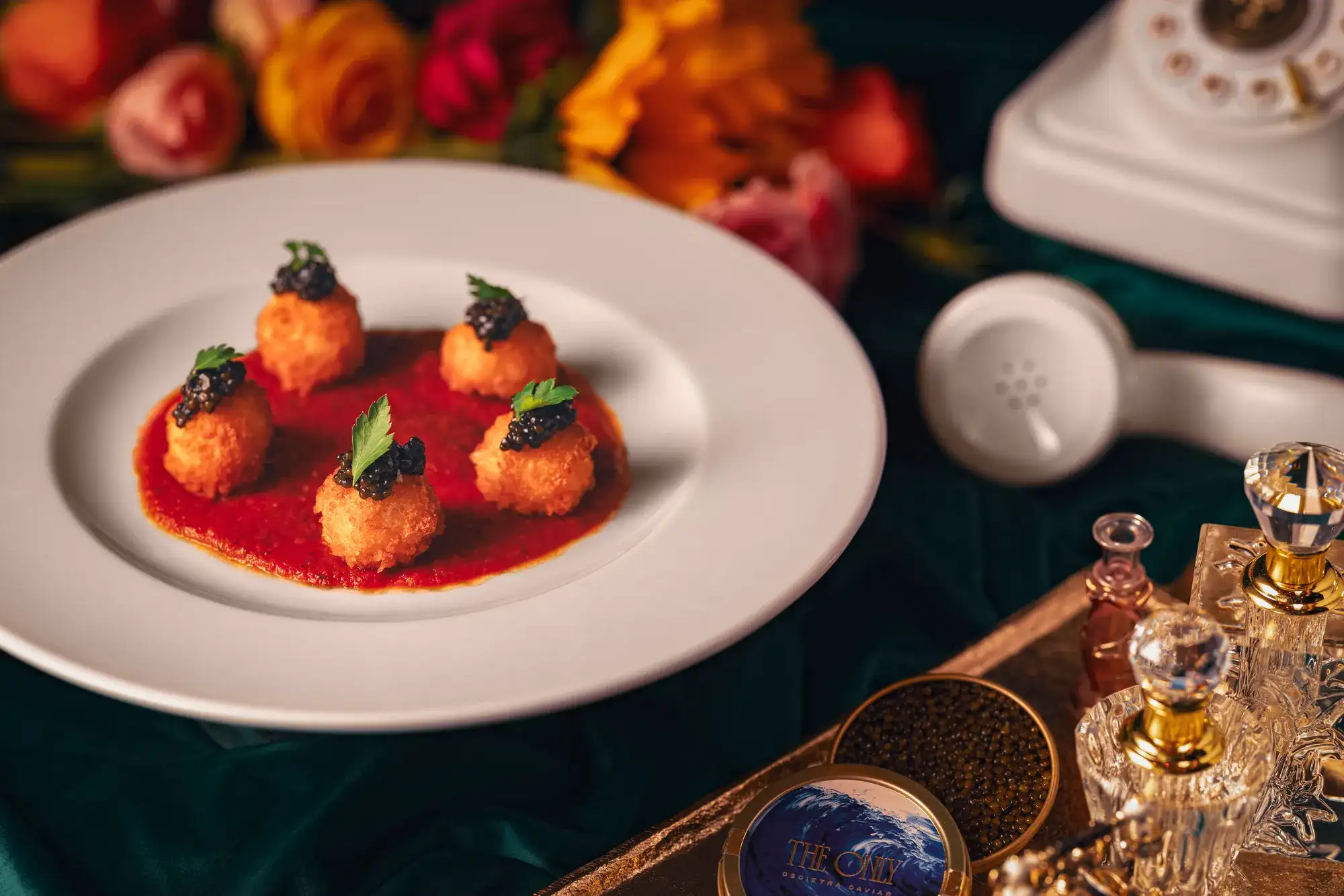 Fried Mozzarella at Stanton Social Italian at Caesars Palace