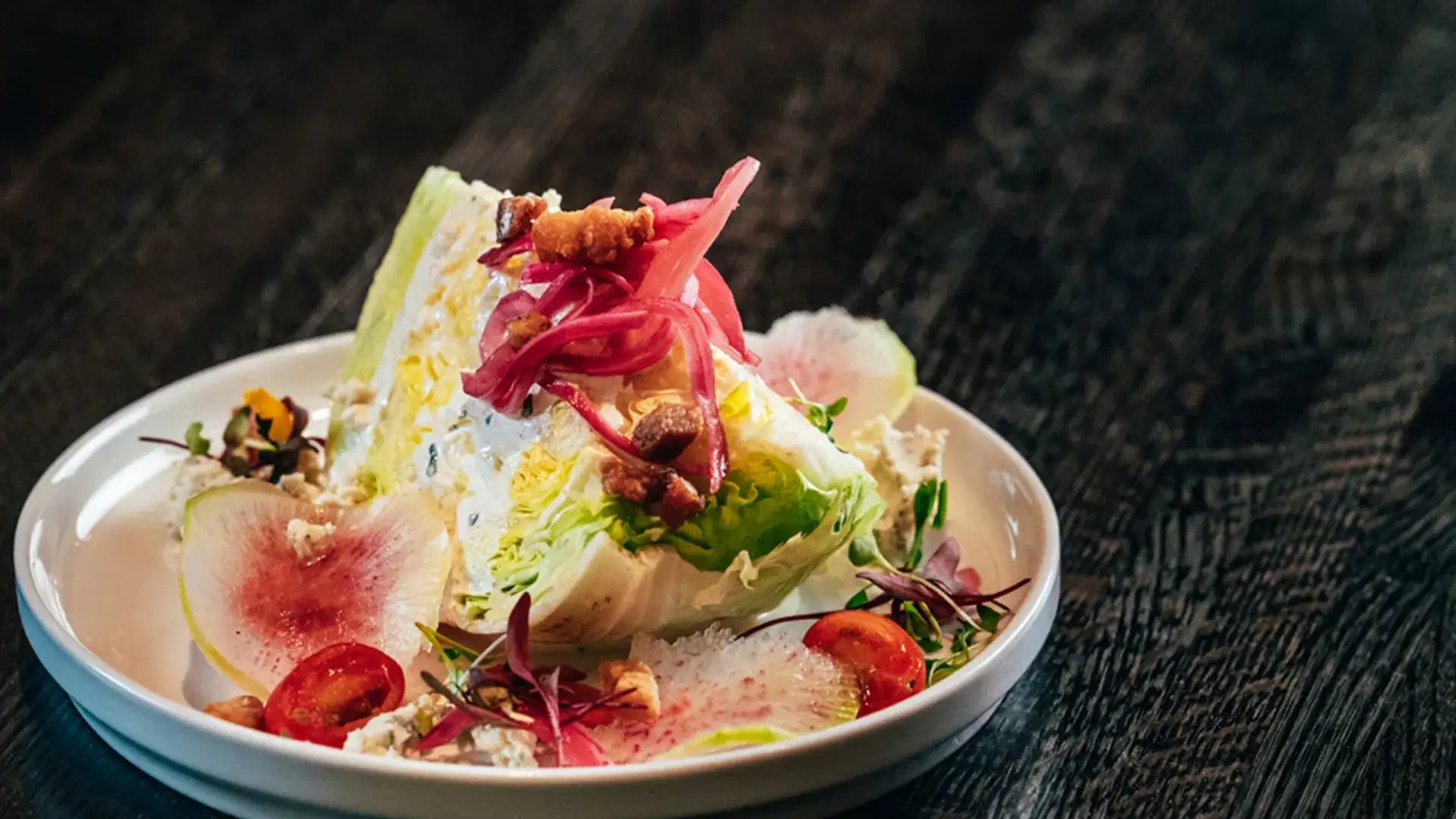 Wedge salad at The Steakhouse.