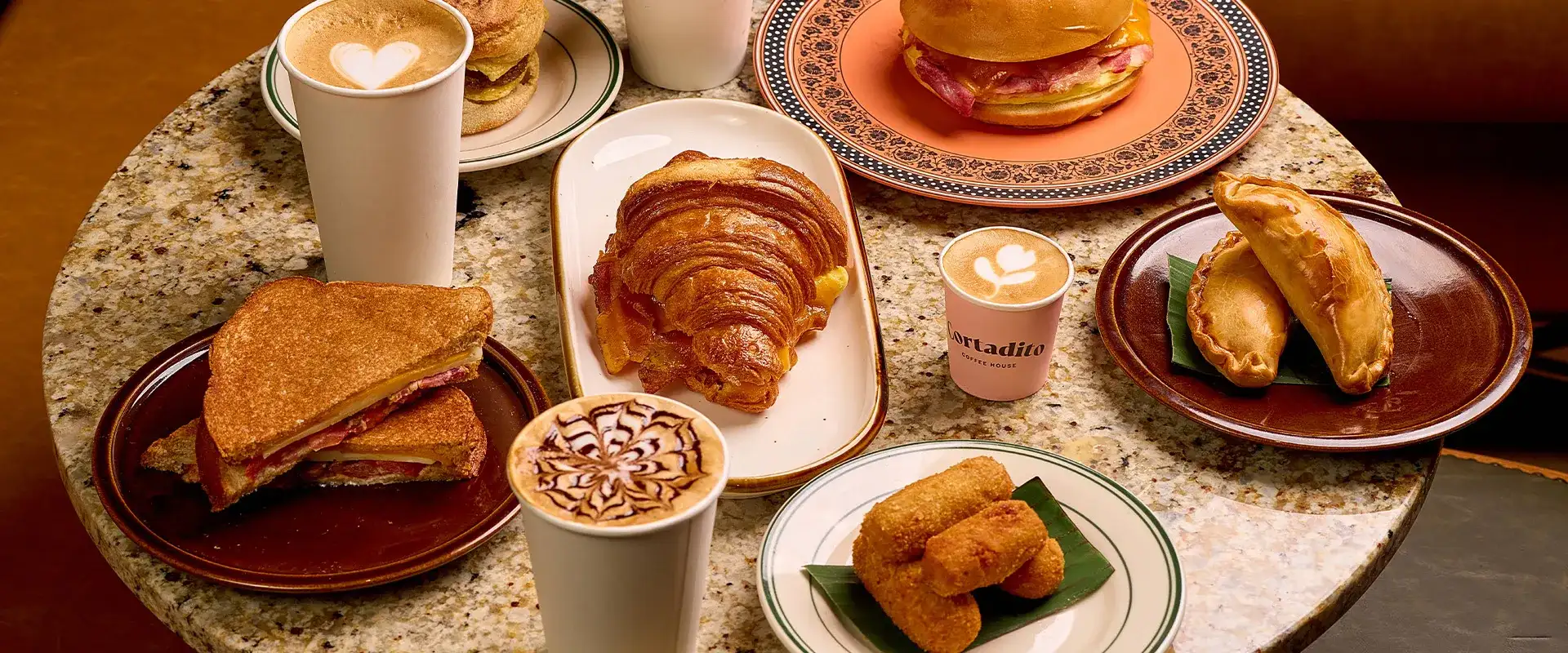 Pastry assortment at Cortadito Coffee at Flamingo Las Vegas