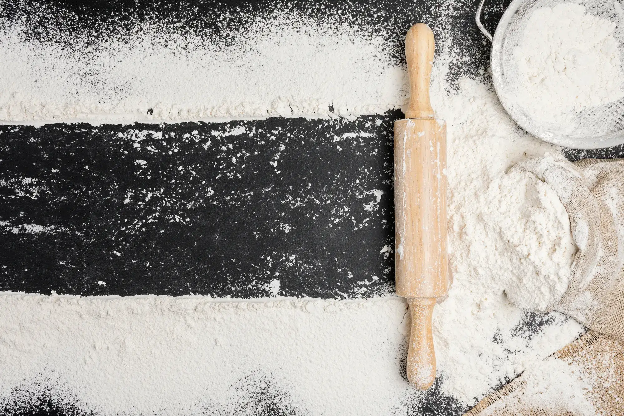 Bag of wheat flour